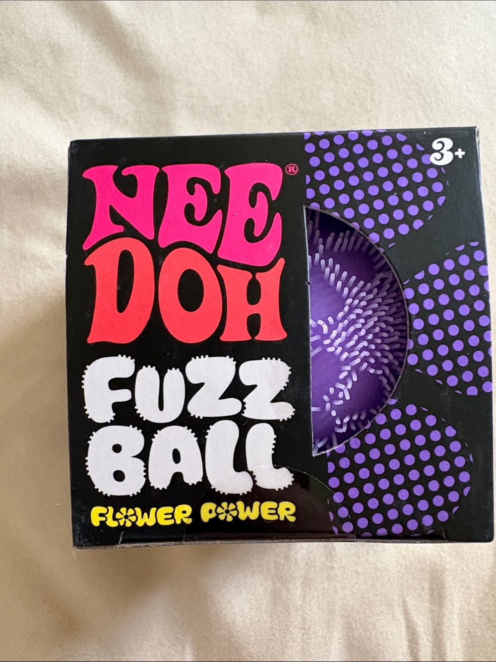 Purple Fuzz Ball - Kids Toy